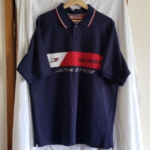 Tommy Hilfiger color block polo.
